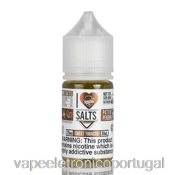 Vape Eletronico Tabaco Doce - Adoro Sais - 30ml 50mg
